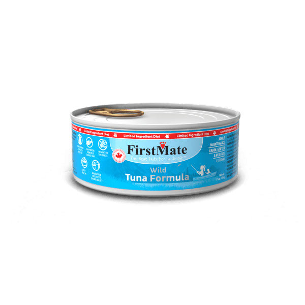 Conserve pour chat First Mate ingrédients limités Formule Thon