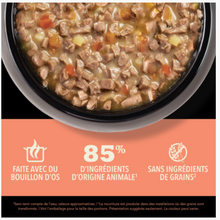 Charger l&#39;image dans la galerie, Conserve pour chat ACANA Morceaux dans le bouillon Recette au saumon et au poulet
