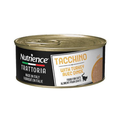 Conserve pour chat Nutrience Trattoria 85 gr - Pâté avec dinde