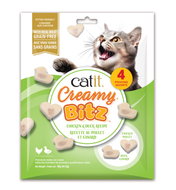 GÂTERIES CATIT CREAMY BITZ  Poulet et canard