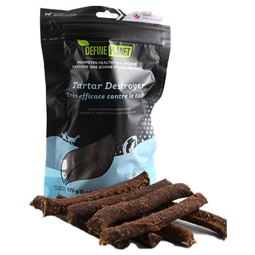 Define Planet Gâteries pour chien efficace contre le tartre 170g