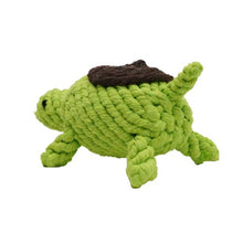 Charger l&#39;image dans la galerie, Define Planet Jouet pour chien en coton naturel &quot;Cottonpals&quot; - Speedy la tortue
