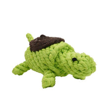 Charger l&#39;image dans la galerie, Define Planet Jouet pour chien en coton naturel &quot;Cottonpals&quot; - Speedy la tortue
