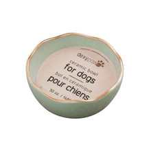 Charger l&#39;image dans la galerie, Dexypaws Bol en céramique pour chien 50 oz - Vert sauge
