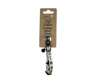 Dexypaws Collier En Polyester Pour Chat, Gris à Motifs De Champignons