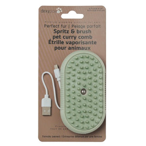 Dexypaws Étrille vaporisante pour animaux - Électrique