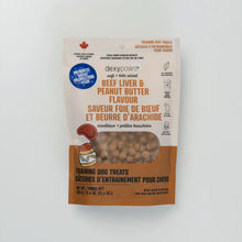 Charger l'image dans la galerie, Dexypaws Gâteries d’entraînement pour chien - Probiotique plus - Foie de boeuf et arachides 11.4 oz
