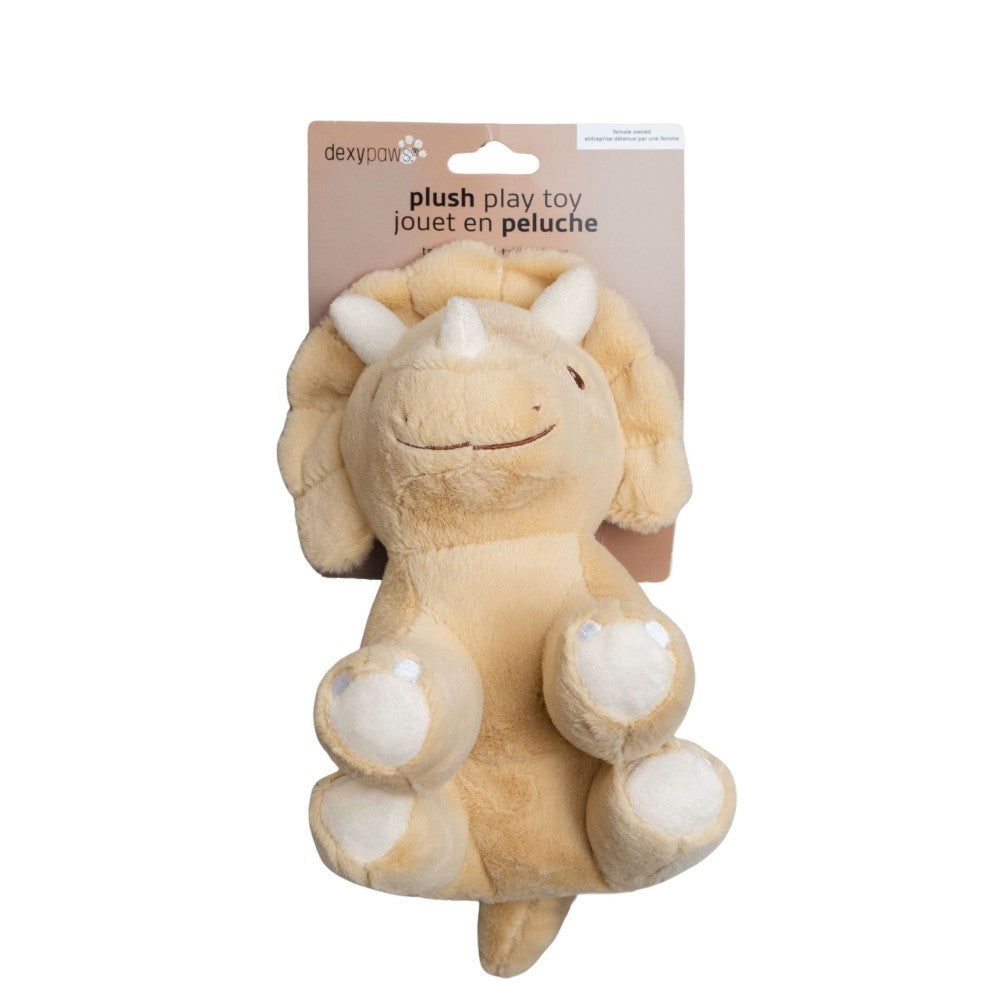 Dexypaws Jouet en peluche pour chien - Dinosaure