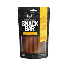 Charger l&#39;image dans la galerie, Dogit Gâteries Snack Bar - Bâtonnets - Peau de bœuf - Collagène et poulet - 12,7 cm - Paquet de 6
