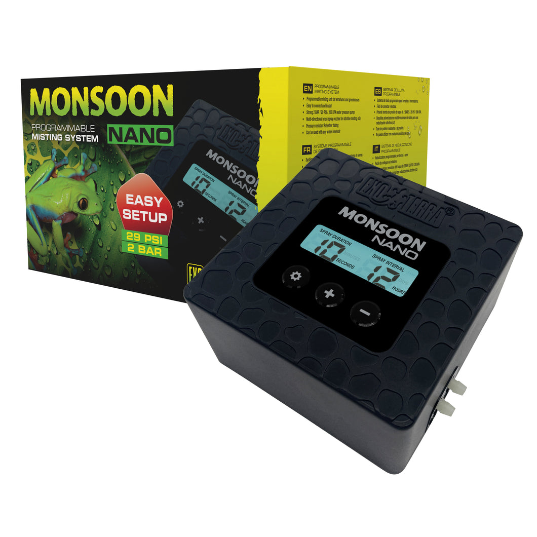 Système programmable de brumisation Monsoon Nano Exo Terra