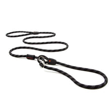 Charger l&#39;image dans la galerie, Ezydog Laisse Luca mince, Noire
