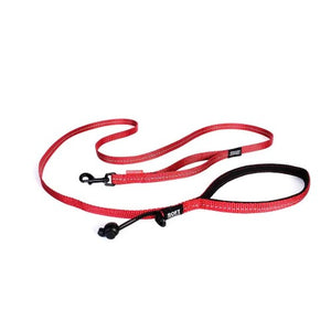 Ezydog Laisse Soft Trainer mince, Rouge