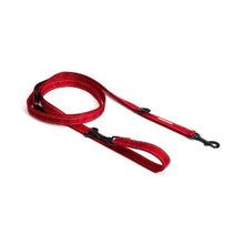 Charger l&#39;image dans la galerie, Ezydog Laisse multifonctions Vario 6 Snap Clip, Rouge
