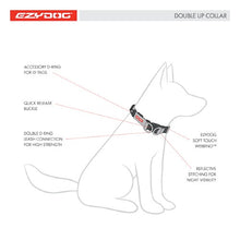 Charger l&#39;image dans la galerie, Ezydog Collier Double Up, Jeans
