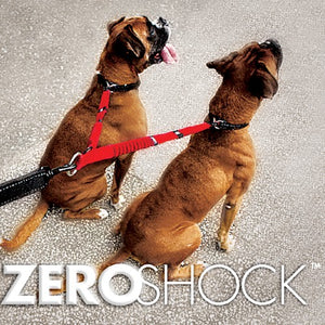 Ezydog Coupleur de laisse Zero Shock, Noir