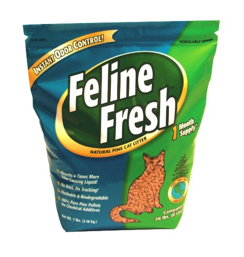 Feline Fresh Litière de granules de pin