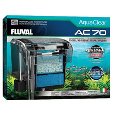 Charger l&#39;image dans la galerie, Fluval Filtre à moteur AC70 AquaClear, 152-265 L (40-70 gal)
