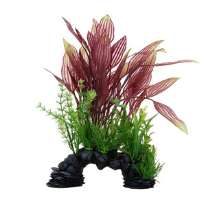 Plante de dentelle rouge Deco Scapes Aqualife Fluval, 25,5 cm (10 po)
