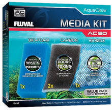 Charger l&#39;image dans la galerie, Fluval Ensemble de masses filtrantes pour filtre à moteur AC50 AquaClear
