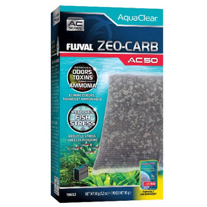 Fluval Masse filtrante Zeo-Carb pour filtre à moteur AC50 AquaClear, 90 g