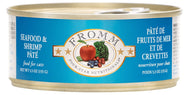 Conserve pour chat Fromm Four Stars- Caisse de 12- Pâté fruits de mer et crevette 5.5oz
