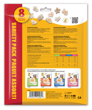 Charger l'image dans la galerie, GÂTERIES CATIT CREAMY BITZ  Paquet de 8 assorti
