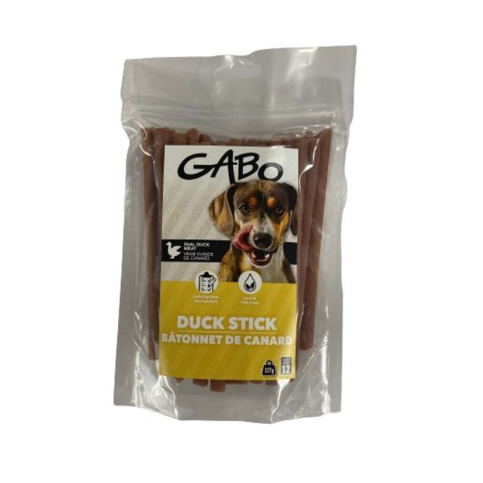 Gabo, Gâteries Pour Chien - Bâtonnets De Canard - 227gr