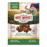 Gâteries Meat Market Zoë - Bouchées - Crocodile - 90 gr