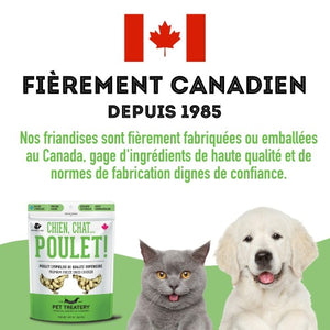 Granville Island - Gâteries de poulet lyophilisé pour chien et chat 50 gr