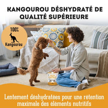 Charger l&#39;image dans la galerie, Granville Island - Gâteries de Kangourou déshydraté pour chien et chat 85 gr
