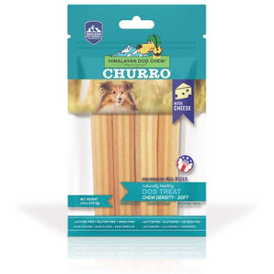 Himalayan Dog Chew Gâteries churro avec fromage