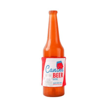 Charger l'image dans la galerie, Hugsmart "Boozy Tailz" Jouet en caoutchouc &amp; tissu craquant pour chien - Bière canine
