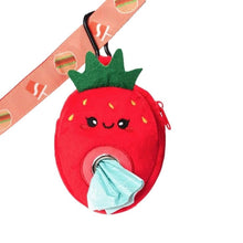 Charger l'image dans la galerie, Hugsmart Distributeur à sacs de ramassage - Fraise en peluche
