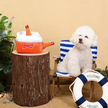 Charger l'image dans la galerie, Hugsmart Jouet en peluche pour chien - Cache-cache - Glacière à bieres
