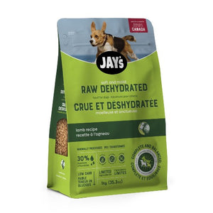 Jay's Nourriture crue & déshydratée pour chien, Recette à l'agneau