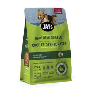 Jay's Nourriture crue & déshydratée pour chien, Recette à l'agneau