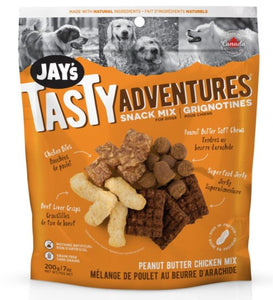 Jay's Tasty Adventures Gâteries pour chien, Grignotines Poulet & Beurre D'arachides