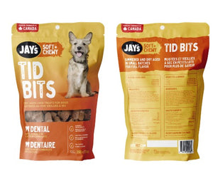 Jay's Tid Bits Gâteries dentaire pour chien, Saveur de foie