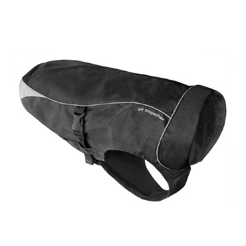 Kurgo Manteau pour chien North Country imperméable avec lumière, Noir