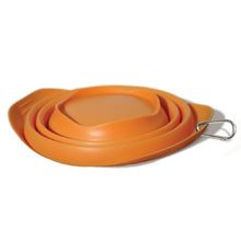 Charger l&#39;image dans la galerie, Kurgo Bol rétractable en silicone Collaps-A-Bowl, Orange
