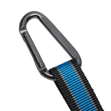 Charger l&#39;image dans la galerie, Kurgo Crochet de sécurité Bungee, S&#39;attache directement à la ceinture de sécurité, Bleue
