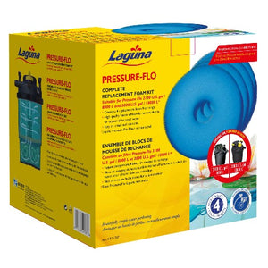 Blocs de mousse de rechange pour filtres pressurisés Pressure-Flo Laguna, Paquet de 4