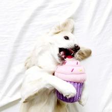 Charger l&#39;image dans la galerie, Jouet pour chien peluche Zippy Paws, Cupcake rose
