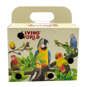 Boîte de transport Living World pour oiseaux et petit animaux