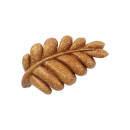 Living World Jouet à mâcher comestible - Feuilles - Brun - Paquet de 6 - 140 gr (4,9 oz)