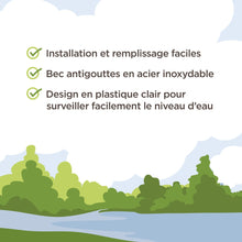 Charger l'image dans la galerie, Bouteille à eau étanche Living World avec support pour petits animaux
