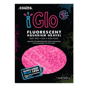 Gravier fluorescent iGlo Marina, rose