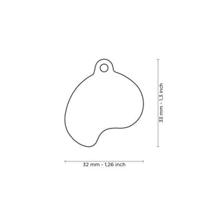 Médaille pour chien collection Food, Steak
