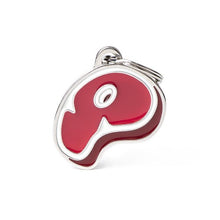 Charger l&#39;image dans la galerie, Médaille pour chien collection Food, Steak
