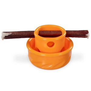 Messy Mutts Jouet pour petit chien ''Totally Pooched, Puzzle'n Play'', Orange